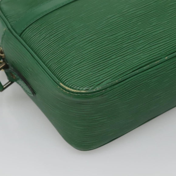 LOUIS VUITTON Epi Trocadero 27 Shoulder Bag Green M52314 LV Auth 123917