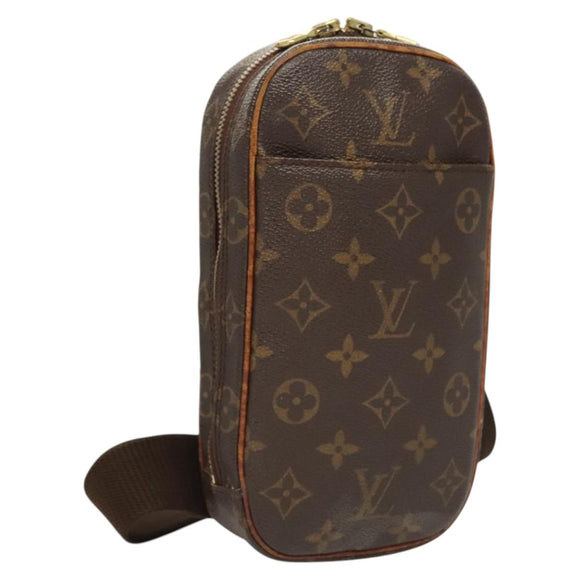 LOUIS VUITTON Monogram Pochette Gange Shoulder Bag M51870 LV Auth 123927