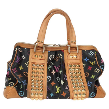 LOUIS VUITTON Monogram Multicolor Courtney MM Bag 2way Black M45642 Auth 123947V - 0