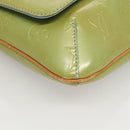 LOUIS VUITTON Monogram Vernis Thompson Street Bag Baby Blue M91009 Auth 123963-15