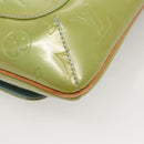 LOUIS VUITTON Monogram Vernis Thompson Street Bag Baby Blue M91009 Auth 123963-17