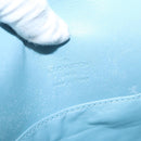 LOUIS VUITTON Monogram Vernis Thompson Street Bag Baby Blue M91009 Auth 123963-19