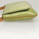 LOUIS VUITTON Monogram Vernis Thompson Street Bag Baby Blue M91009 Auth 123963-4