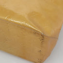 LOUIS VUITTON Monogram Vernis Reade MM Hand Bag Beige M91141 LV Auth 123966-9
