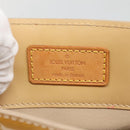 LOUIS VUITTON Monogram Vernis Reade MM Hand Bag Beige M91141 LV Auth 123966-17