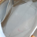 LOUIS VUITTON Monogram Vernis Reade MM Hand Bag Beige M91141 LV Auth 123966-10