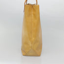 LOUIS VUITTON Monogram Vernis Reade MM Hand Bag Beige M91141 LV Auth 123966-3