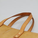 LOUIS VUITTON Monogram Vernis Reade MM Hand Bag Beige M91141 LV Auth 123966-8