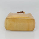 LOUIS VUITTON Monogram Vernis Reade MM Hand Bag Beige M91141 LV Auth 123966-5