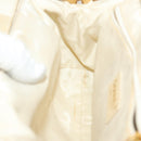 CHANEL Hand Bag Canvas Beige Gold CC Auth 123968-20