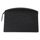LOUIS VUITTON Epi Trousse Crete Pouch Black M48402 LV Auth 123988-2