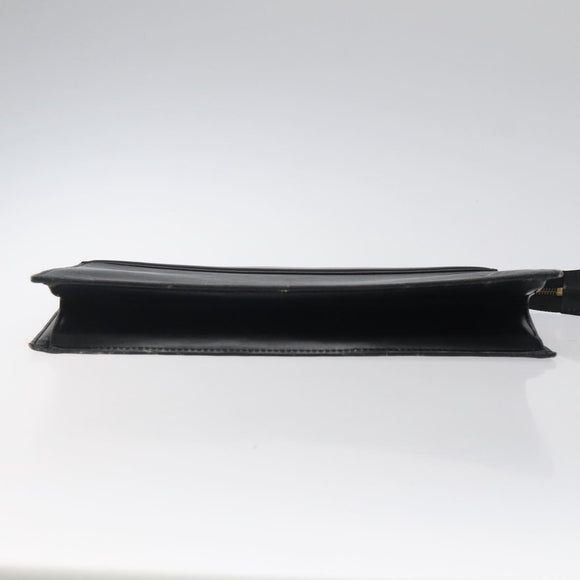 LOUIS VUITTON Epi Trousse Crete Pouch Black M48402 LV Auth 123988