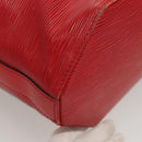 LOUIS VUITTON Epi Sac Depaule GM Shoulder Bag Red M80197 LV Auth 123989-9