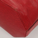 LOUIS VUITTON Epi Sac Depaule GM Shoulder Bag Red M80197 LV Auth 123989-14