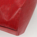 LOUIS VUITTON Epi Sac Depaule GM Shoulder Bag Red M80197 LV Auth 123989-15