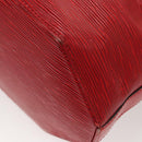 LOUIS VUITTON Epi Sac Depaule GM Shoulder Bag Red M80197 LV Auth 123989-16