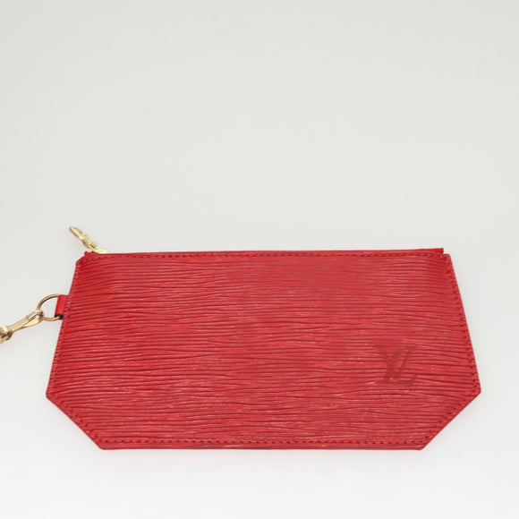 LOUIS VUITTON Epi Sac Depaule GM Shoulder Bag Red M80197 LV Auth 123989