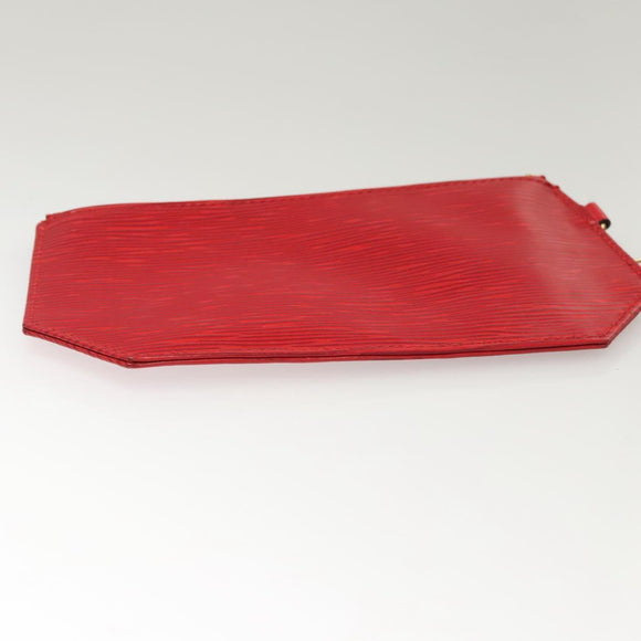 LOUIS VUITTON Epi Sac Depaule GM Shoulder Bag Red M80197 LV Auth 123989