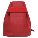 LOUIS VUITTON Epi Sac Depaule GM Shoulder Bag Red M80197 LV Auth 123989-2
