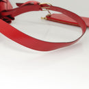 LOUIS VUITTON Epi Sac Depaule GM Shoulder Bag Red M80197 LV Auth 123989-7