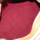 LOUIS VUITTON Monogram Multicolor Claudia Hand Bag White M40193 LV Auth 123990-11