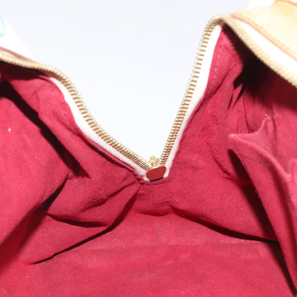 LOUIS VUITTON Monogram Multicolor Claudia Hand Bag White M40193 LV Auth 123990