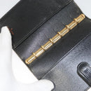 LOUIS VUITTON Epi Agenda PM Day Planner Cover Black R20052 LV Auth 124013-19