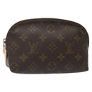 LOUIS VUITTON Monogram Pochette Cosmetic PM Pouch M43998 LV Auth 124032-1