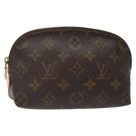 LOUIS VUITTON Monogram Pochette Cosmetic PM Pouch M43998 LV Auth 124032