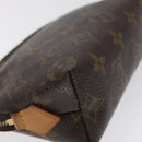 LOUIS VUITTON Monogram Pochette Cosmetic PM Pouch M43998 LV Auth 124032-16