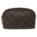 LOUIS VUITTON Monogram Pochette Cosmetic PM Pouch M43998 LV Auth 124032-13