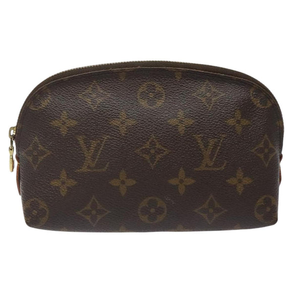 LOUIS VUITTON Monogram Pochette Cosmetic PM Pouch M43998 LV Auth 124032