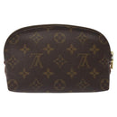 LOUIS VUITTON Monogram Pochette Cosmetic PM Pouch M43998 LV Auth 124032-2