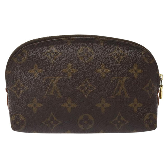 LOUIS VUITTON Monogram Pochette Cosmetic PM Pouch M43998 LV Auth 124032