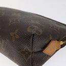LOUIS VUITTON Monogram Pochette Cosmetic PM Pouch M43998 LV Auth 124032-7
