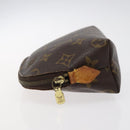 LOUIS VUITTON Monogram Pochette Cosmetic PM Pouch M43998 LV Auth 124034-4