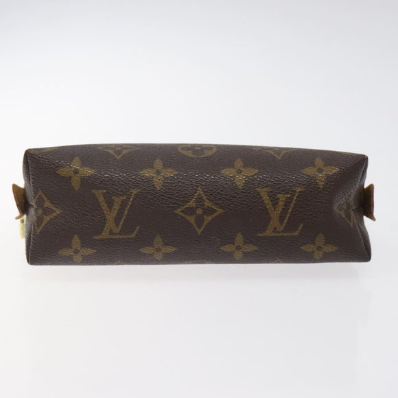 LOUIS VUITTON Monogram Pochette Cosmetic PM Pouch M43998 LV Auth 124034