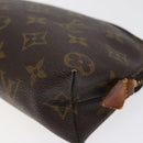 LOUIS VUITTON Monogram Pochette Cosmetic PM Pouch M43998 LV Auth 124034-7
