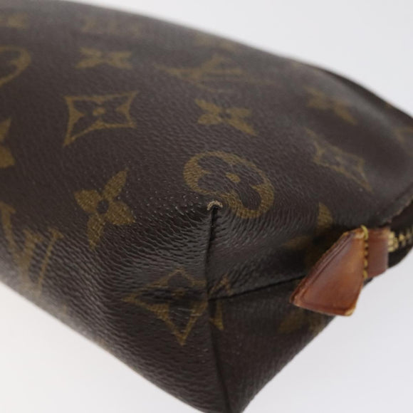 LOUIS VUITTON Monogram Pochette Cosmetic PM Pouch M43998 LV Auth 124034