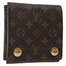 LOUIS VUITTON Monogram Jewelry Case Jewelry Box LV Auth 124038-1