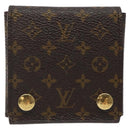 LOUIS VUITTON Monogram Jewelry Case Jewelry Box LV Auth 124038-13