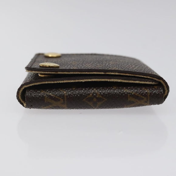 LOUIS VUITTON Monogram Jewelry Case Jewelry Box LV Auth 124038