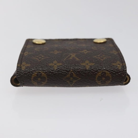 LOUIS VUITTON Monogram Jewelry Case Jewelry Box LV Auth 124038