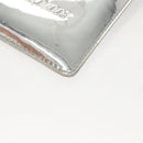 LOUIS VUITTON Monogram Miroir Pochette Platt Pouch Silver M95277 LV Auth 124039-14