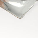 LOUIS VUITTON Monogram Miroir Pochette Platt Pouch Silver M95277 LV Auth 124039-16