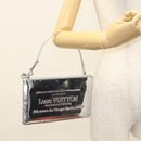 LOUIS VUITTON Monogram Miroir Pochette Platt Pouch Silver M95277 LV Auth 124039-22