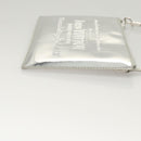 LOUIS VUITTON Monogram Miroir Pochette Platt Pouch Silver M95277 LV Auth 124039-3