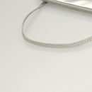 LOUIS VUITTON Monogram Miroir Pochette Platt Pouch Silver M95277 LV Auth 124039-7