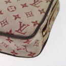 LOUIS VUITTON Monogram Mini US Digital Pouch Red M60001 LV Auth 124041-9