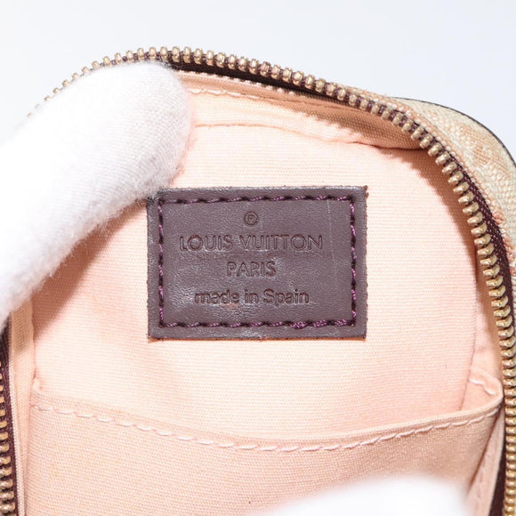 LOUIS VUITTON Monogram Mini US Digital Pouch Red M60001 LV Auth 124041